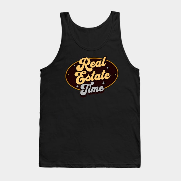 Real Estate Time Tank Top by The Favorita